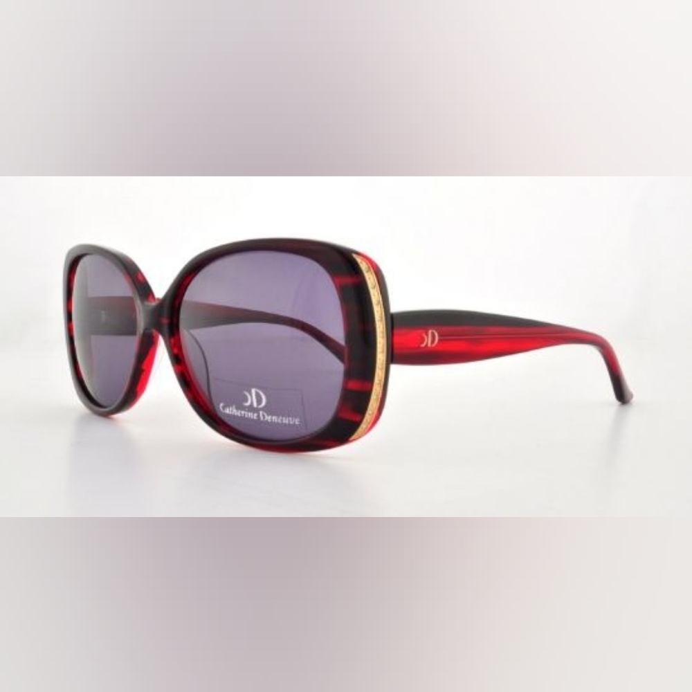 Catherine Deneuve CD-604 Red Sunglasses